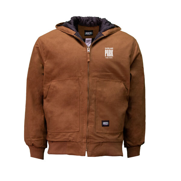 Insulated Duck Hooded Jacket Thumbnail